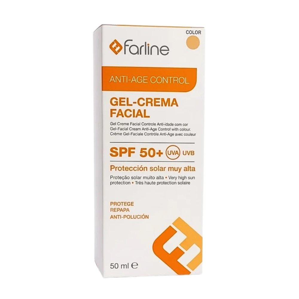 FARLINE – Ecran Solaire Anti-Age Color Spf50+ – 50ml
