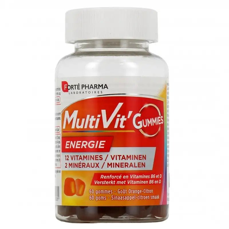 Forté Pharma Multivit' Energie B 60 GUMMIES