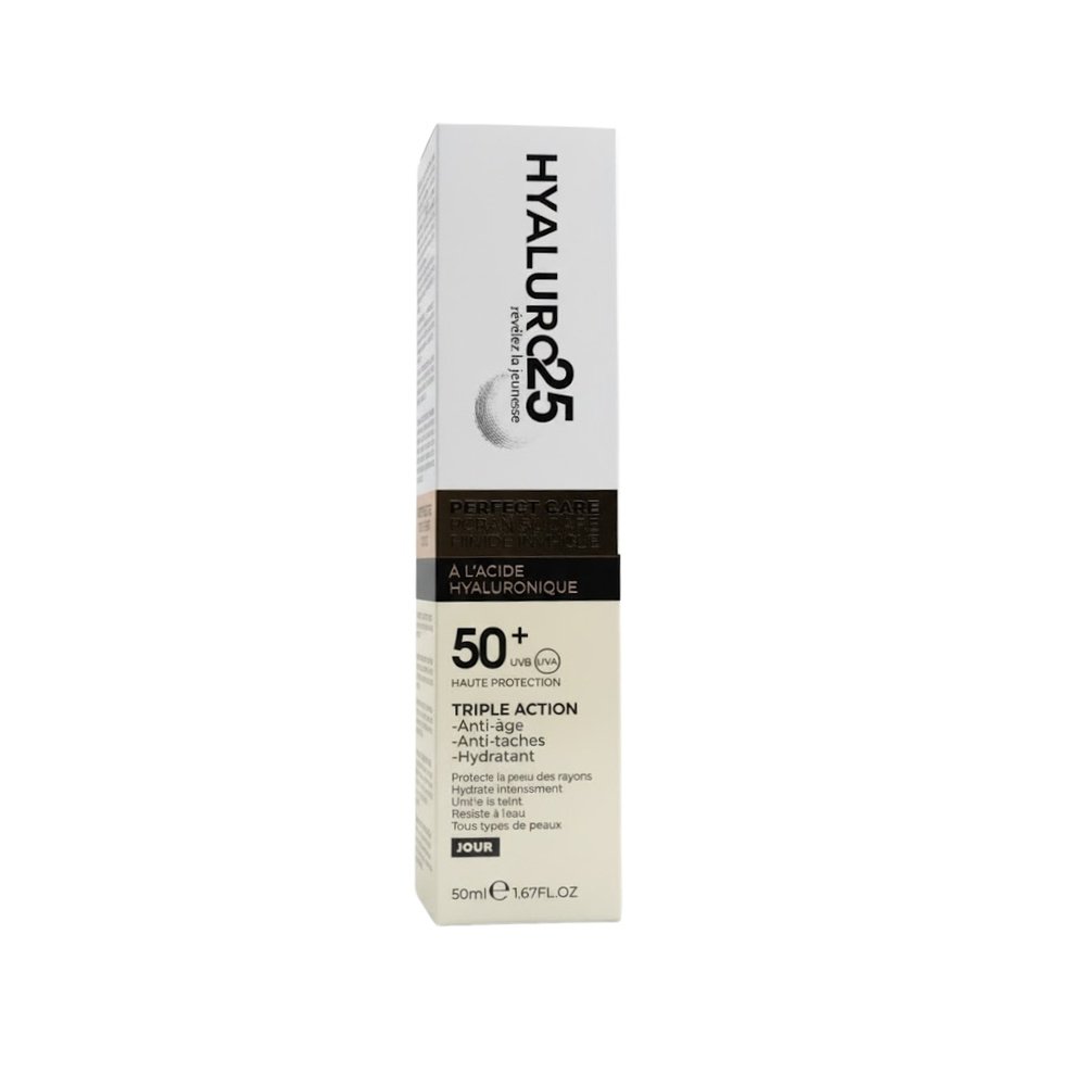 HYALURO25 Écran Solaire Fluide Invisible SPF50+ 50ml
