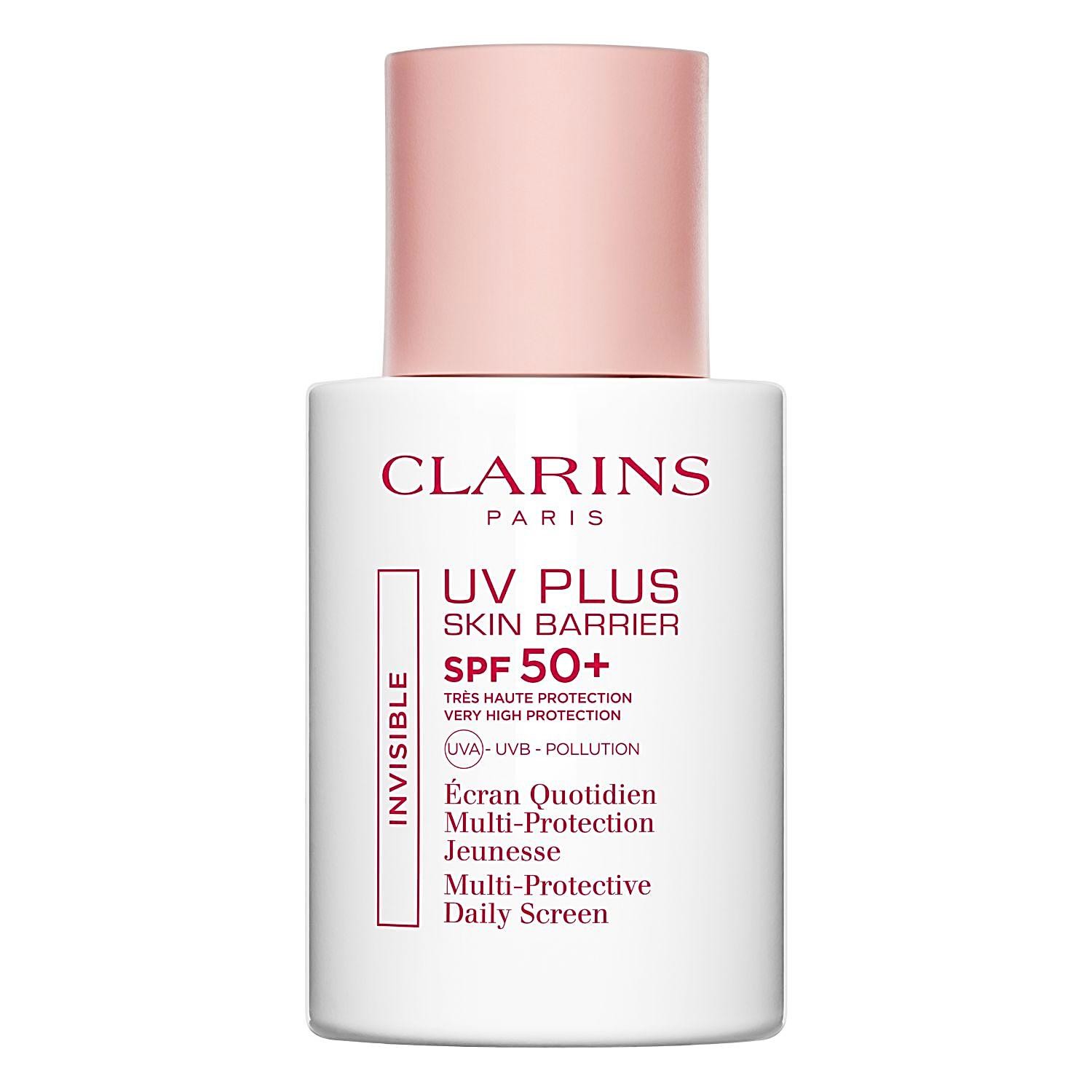 CLARINS UV PLUS SKIN BARRIER ECRAN MULTI PROTECTION SPF 50+ INVISIBLE 30ML