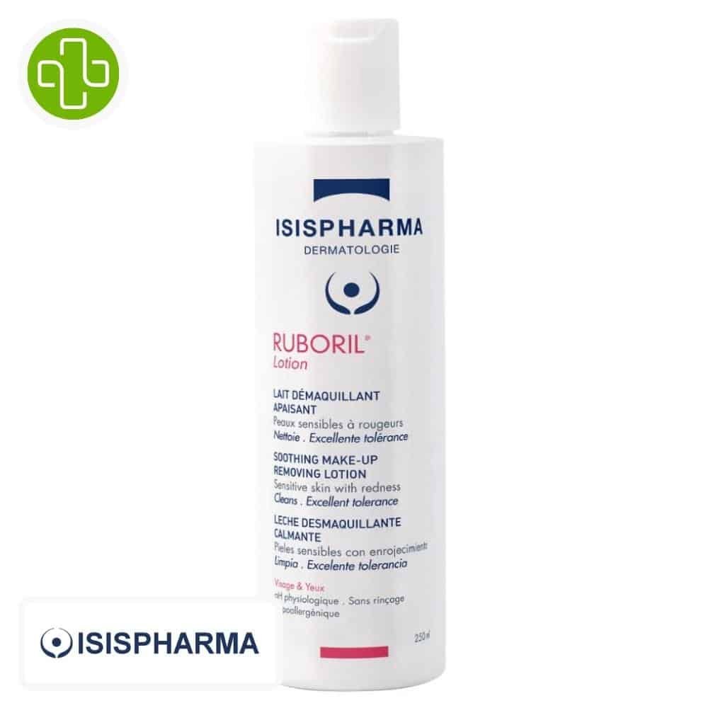Isispharma Ruboril Lotion Lait Démaquillant Apaisant 250ml