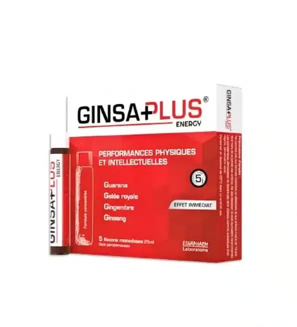 GINSAPLUS – Energy Flacons 5x – 25ml
