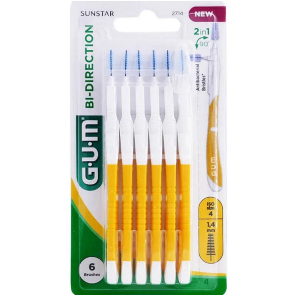 GUM – Bi-Direction Brossestte Fine 1.4mm 2714