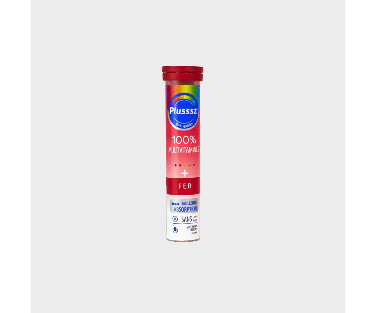 Plusssz Multivitamine + Fer Plusssz 20 Comprimés
