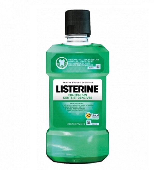 Listerine Bain de Bouche Protection Dents et Gencives 250 ml
