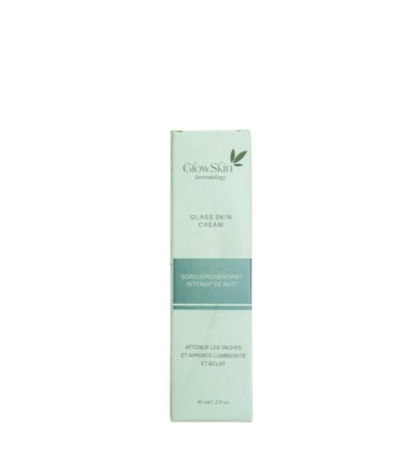 GlowSkin Dermatology Glass Skin Crème dépigmentante intensive de nuit anti-taches 40 ml