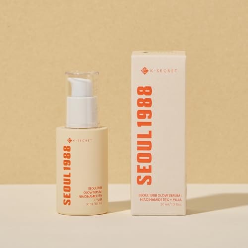 K SECRET SEOUL 1988 GLOW SERUM AVEC NIACINAMIDE 15 PERCENT ET YUJA 30 ML