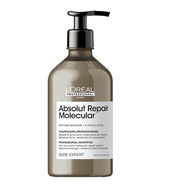 L'OREAL PROFESSIONNEL ABSOLUT REPAIR MOLECULAR SHAMPOOING PROFESSIONNEL SANS SULFATE 500 ML