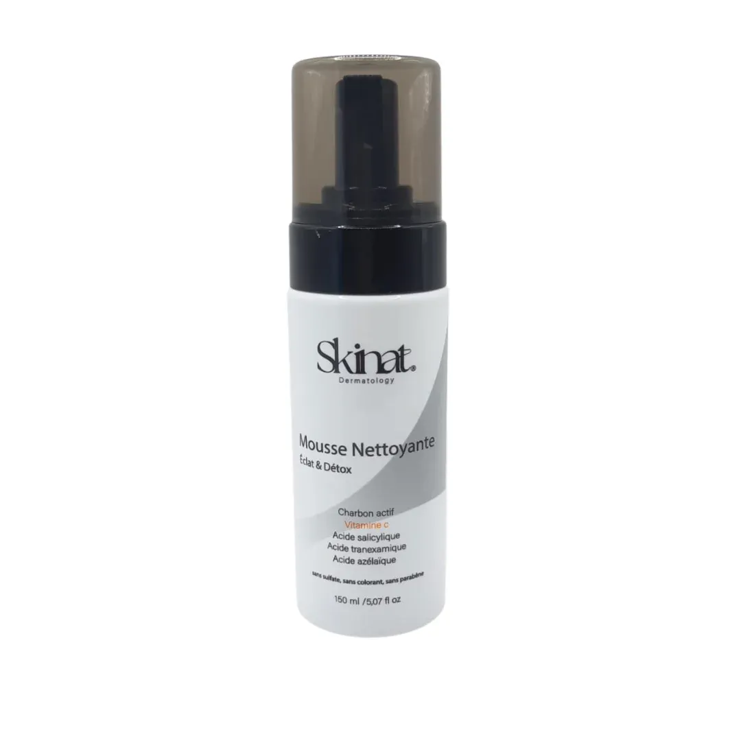 SKINAT – Mousse Nettoyante Eclat et Detox – 150ml