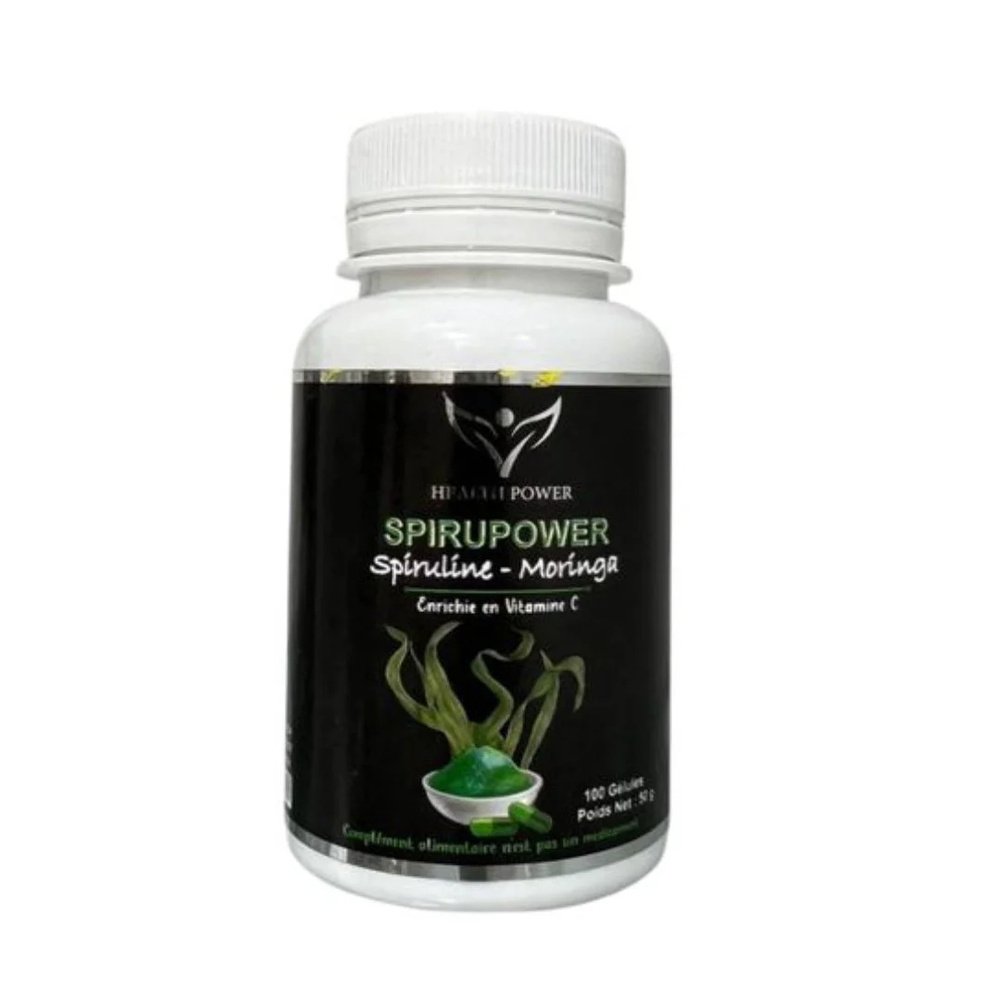 HEALTH POWER – Spirupower – 100 gelules