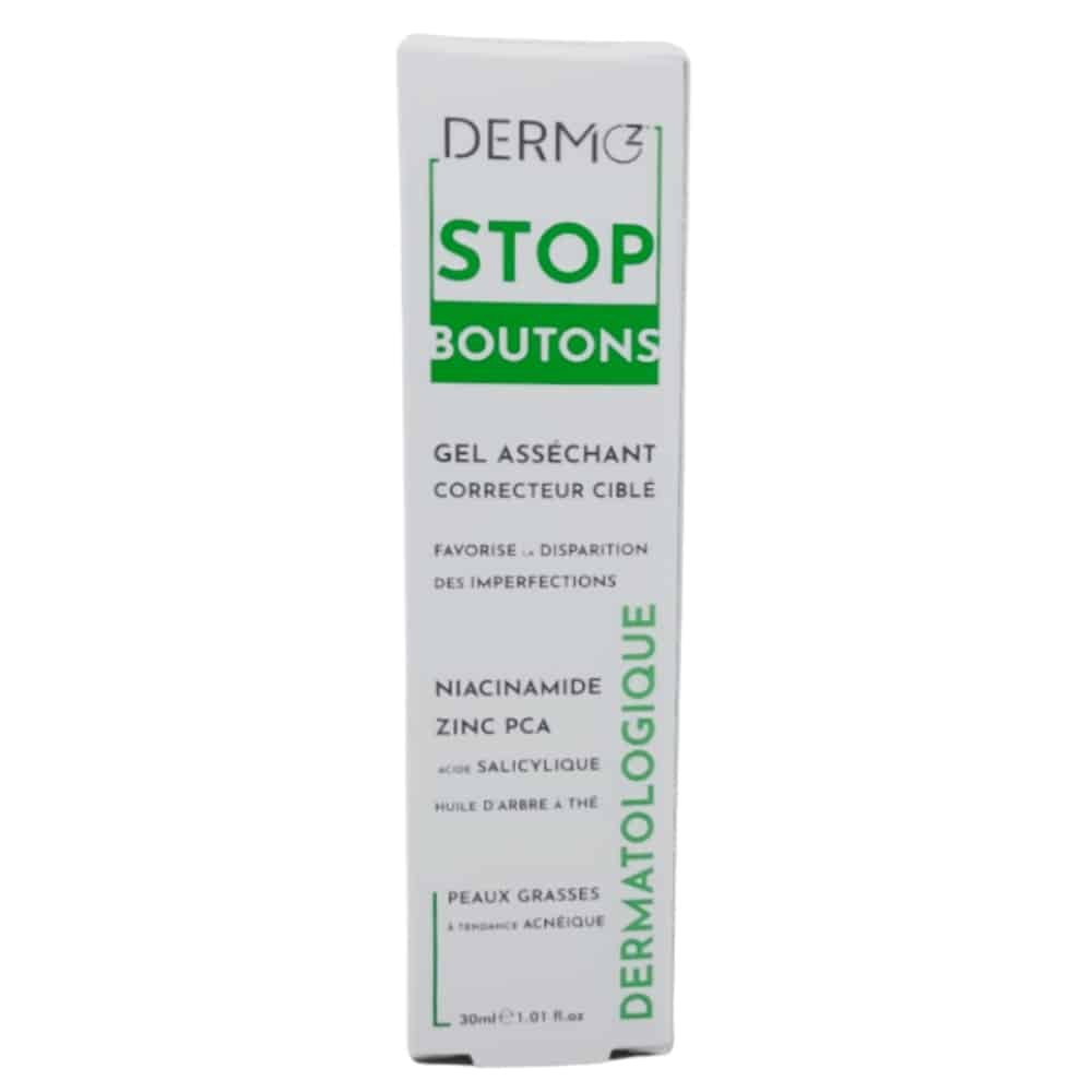 DERMOZ – Stop Boutons Gel Assechant Correcteur Cible – 30ml