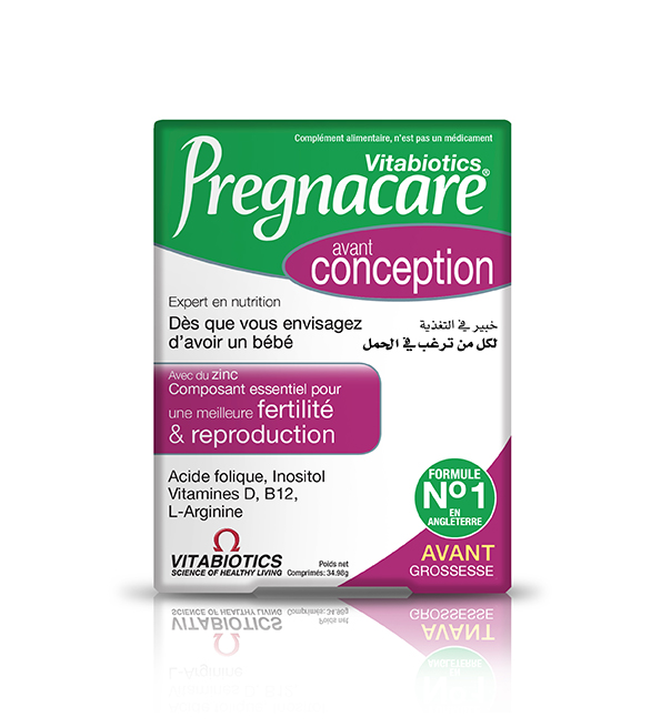 Vitabiotics Pregnacare avant Conception 30 Comprimés