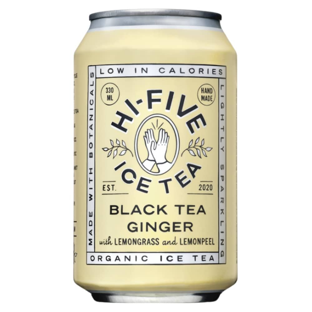 HI-FIVE – Ice Tea The Noir Gingembre Naturel – 330ml