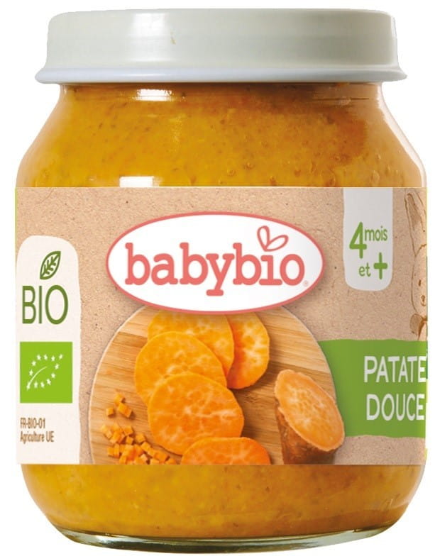 BABYBIO Petit Pot Patate Douce 130g