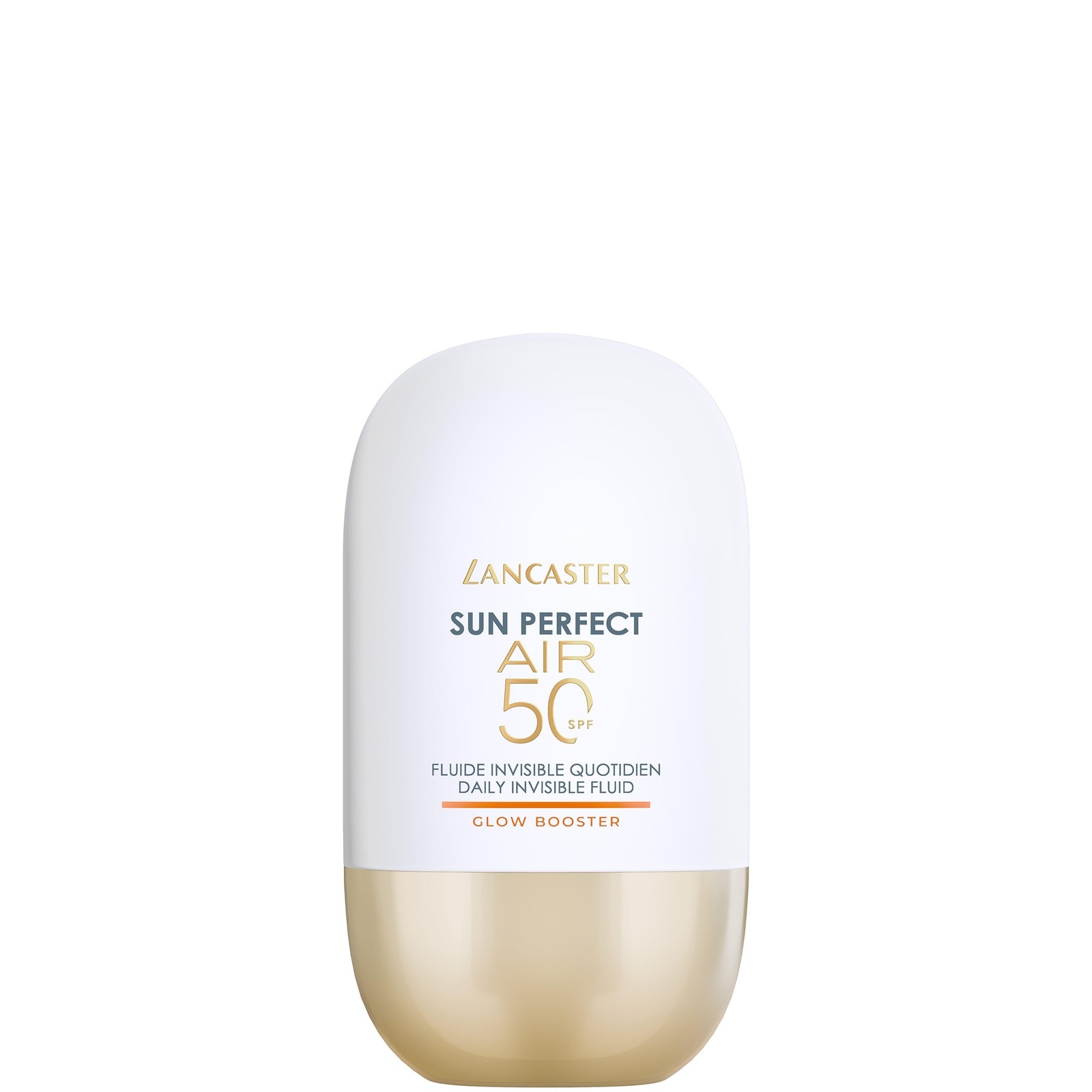 LANCASTER SUN PERFECT AIR SPF 50 PHOTOAGING FLUIDE INVISIBLE CONTROL GLOW BOOSTER 40 ML