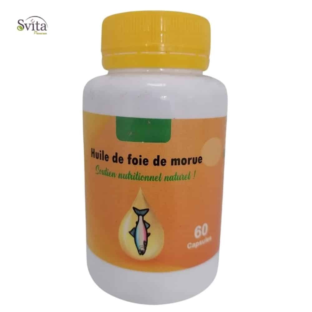 Svita Premium Huile de foie de Morue 60 Capsules