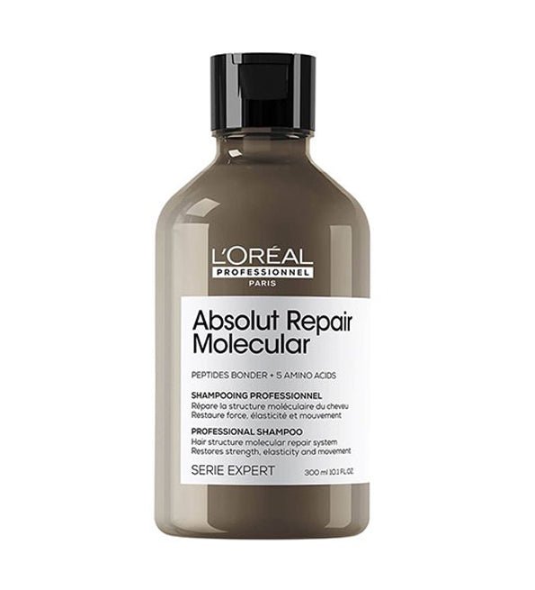 L'OREAL PROFESSIONNEL ABSOLUT REPAIR MOLECULAR SHAMPOOING PROFESSIONNEL SANS SULFATE 300 ML
