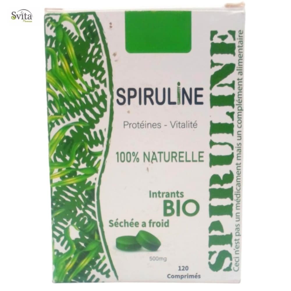 SVITA PREMIUM – Spiruline – 120 Comprimes