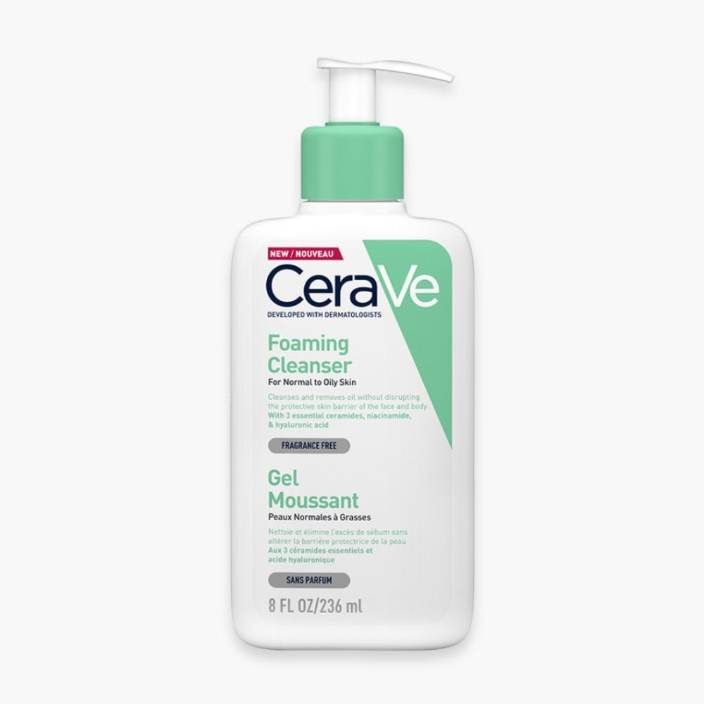 CERAVE GEL MOUSSANT PEAUX NORMALES A GRASSES 236 ML