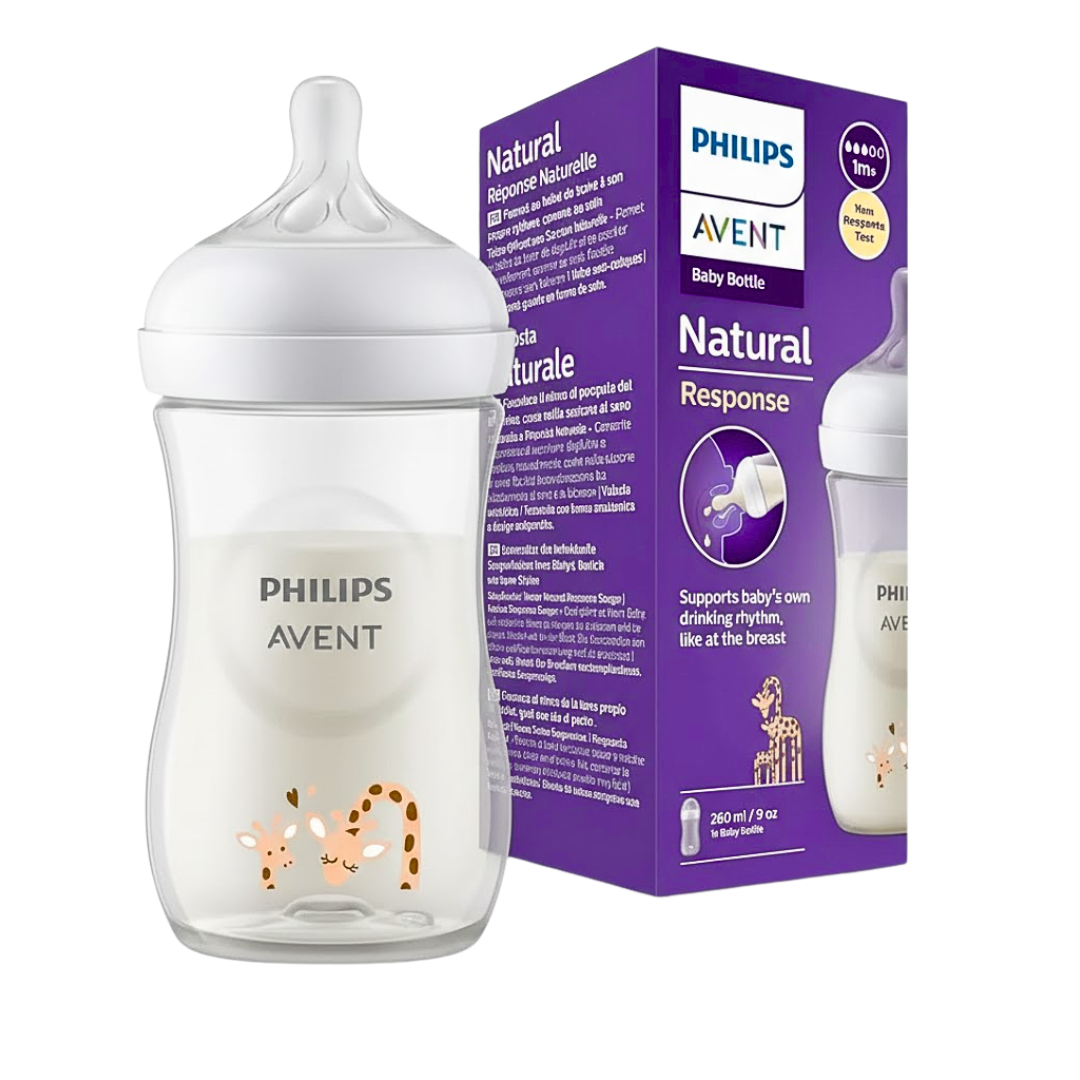 Avent Biberon Natural Avec Tetine +1m 260ml
