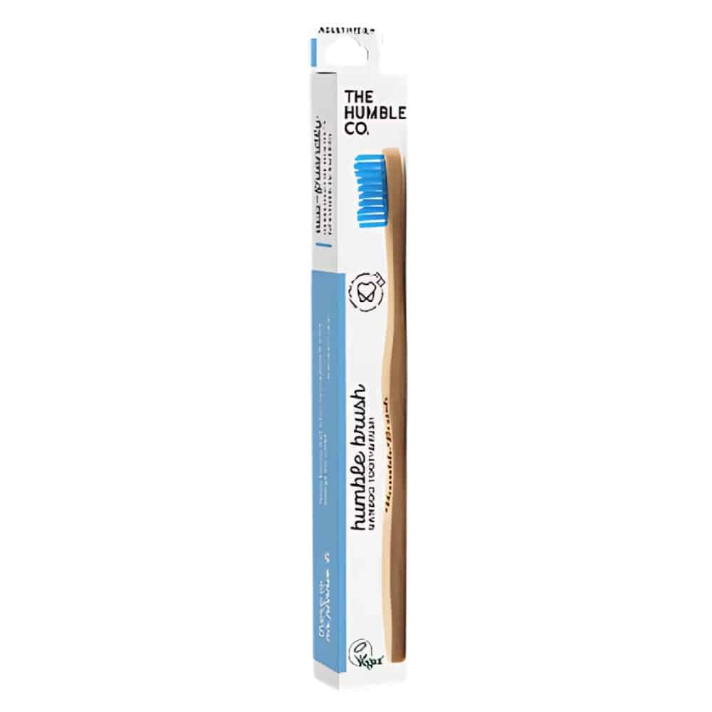 The Humble Co. Brosse à dents en bambou adulte Blue