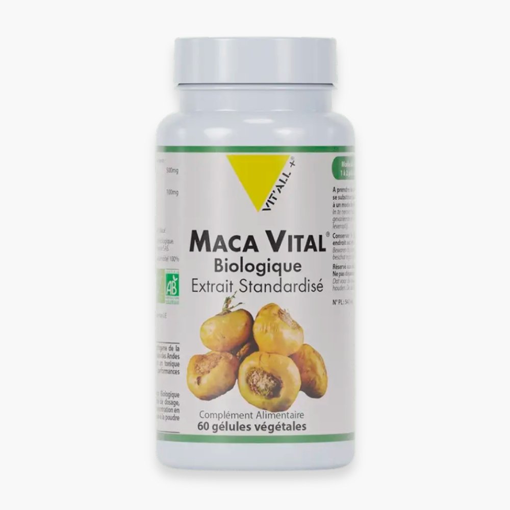 VITALL+ Maca Vital Biologique 500 mg 30 Gélules