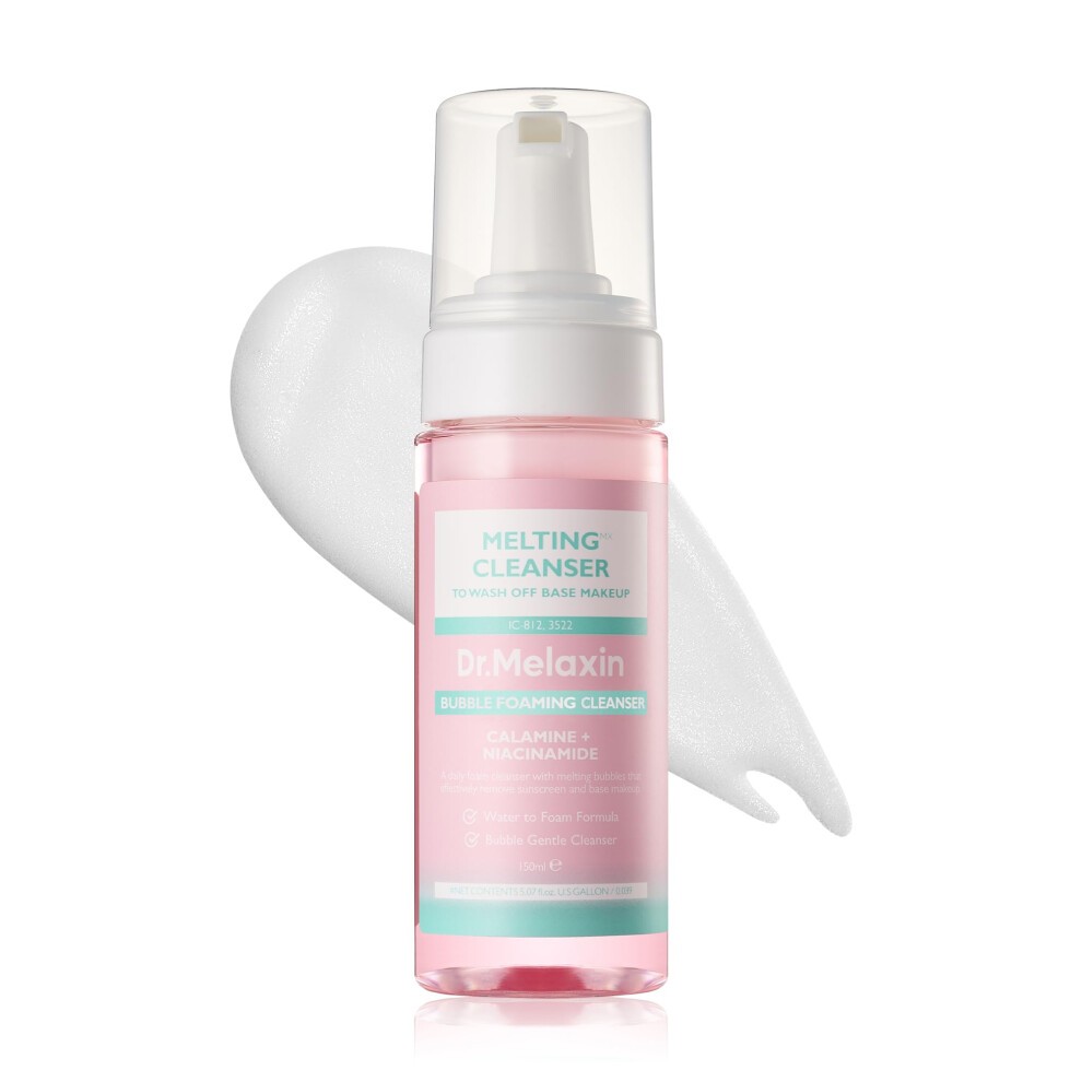 DR MELAXIN BUBBLE FOAMING CLEANSER CALAMINE + NIACINAMIDE 150 ML
