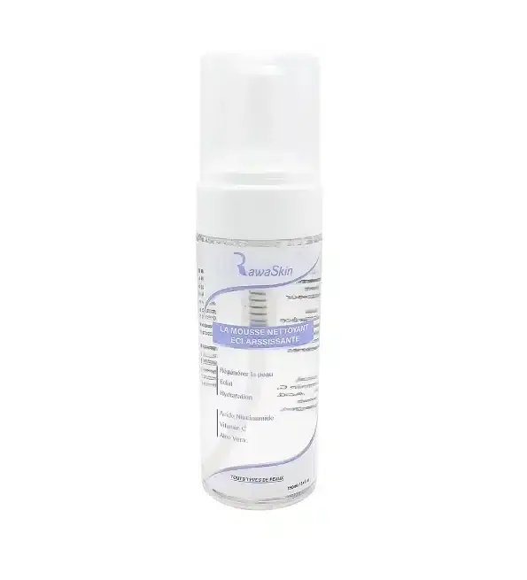 RAWASKIN – Mousse Nettoyante Eclaircissante – 150ml