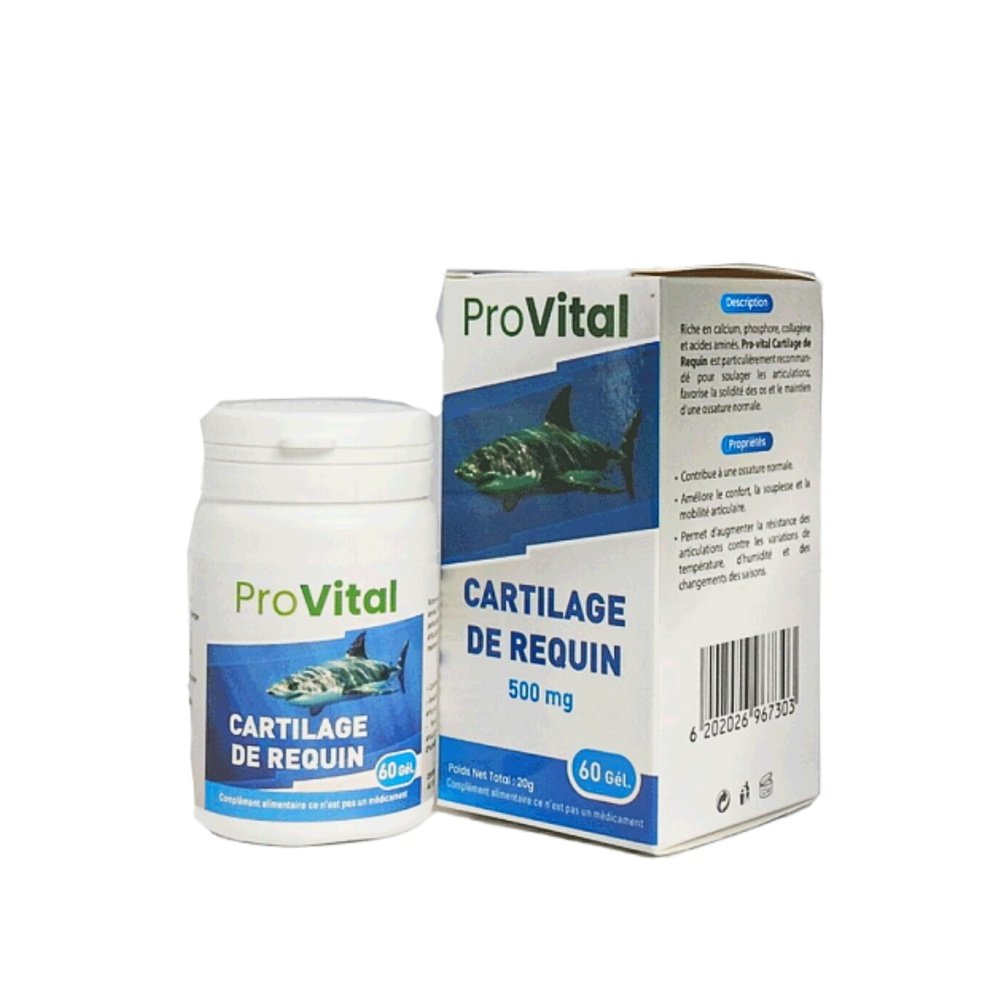 PRO VITAL – Cartilage de Requin 500mg