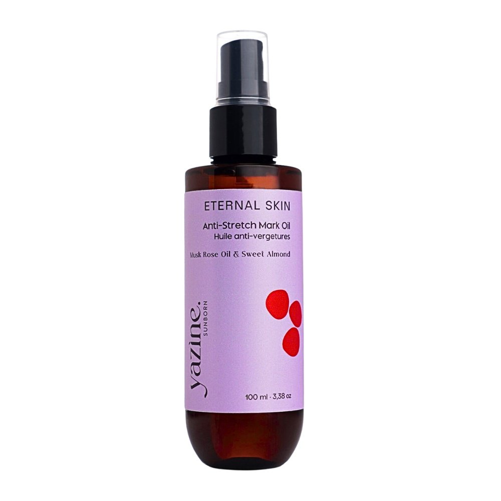 YAZINE – Huile Anti-Vergetures – 100ml