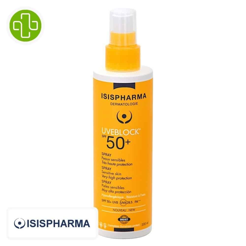 Isispharma Uveblock Spray SPF 50+ 200 ml