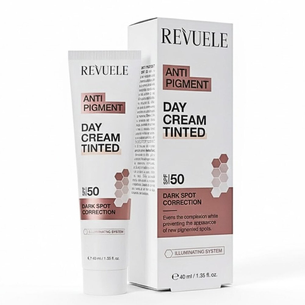 REVUELE – Anti-Pigment Day Cream Tinted Spf50+ – 40Ml