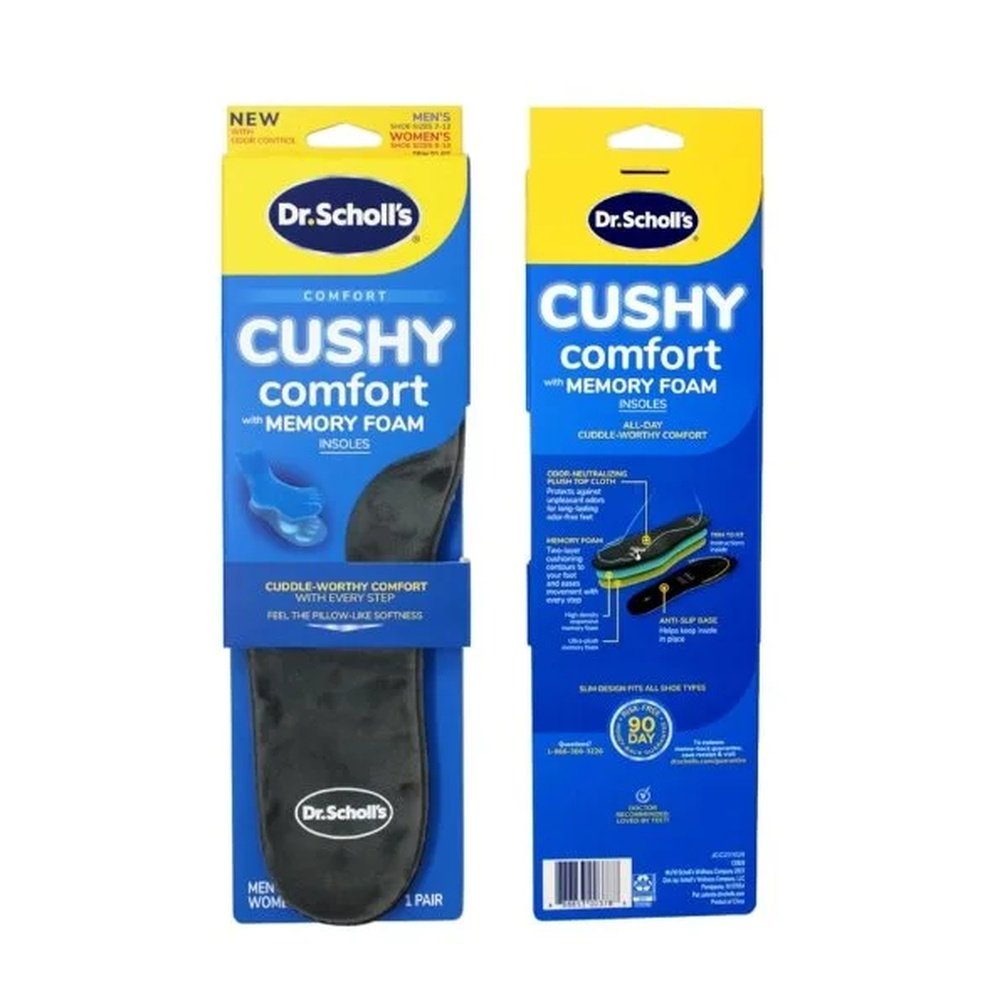 Dr. Scholl's Comfort CUSHY Insole Unisex C0928