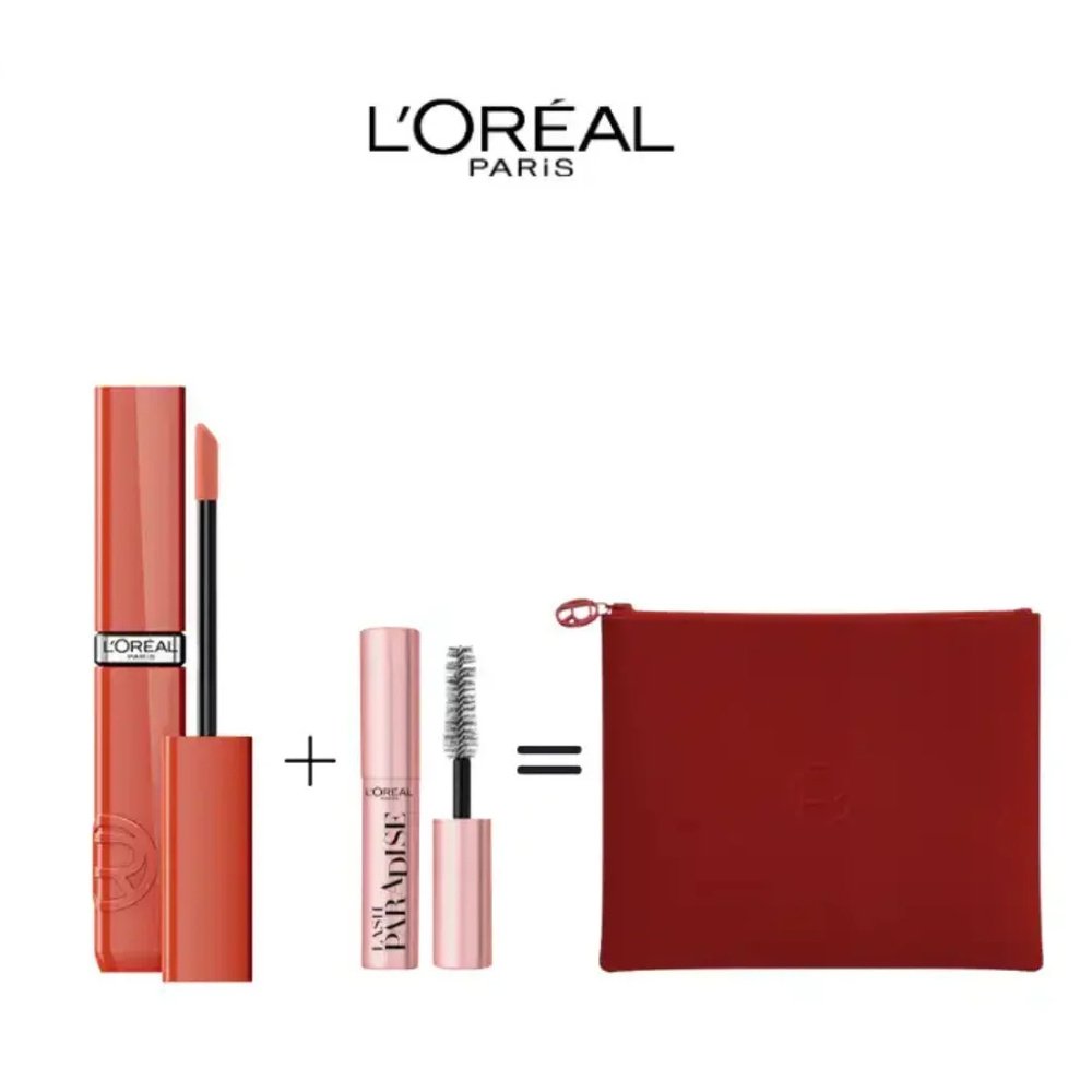 L'OREAL PARIS – Ilr 601 Worth It + Mini Paradise + Pouch