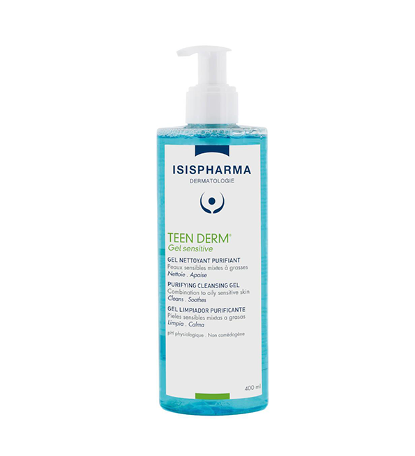 Isispharma Teen Derm Gel Sensitive 400 ml