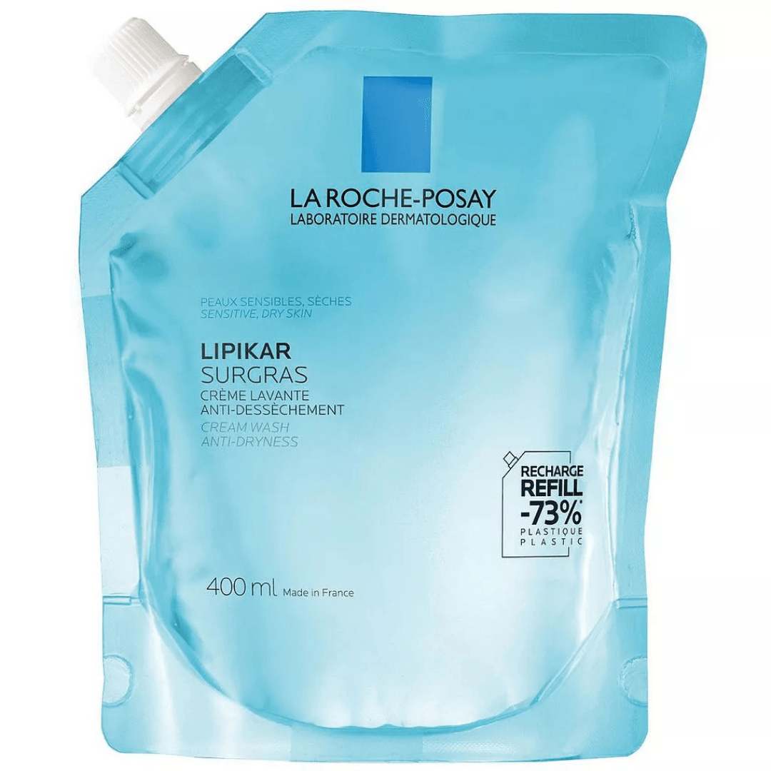 La Roche-Posay Lipikar Surgras Crème Lavante Recharge 400 ml