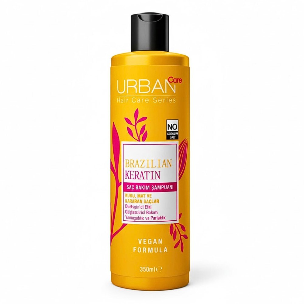 URBAN CARE – Brazilian Keratin Hair Care Shampoing – 350ml