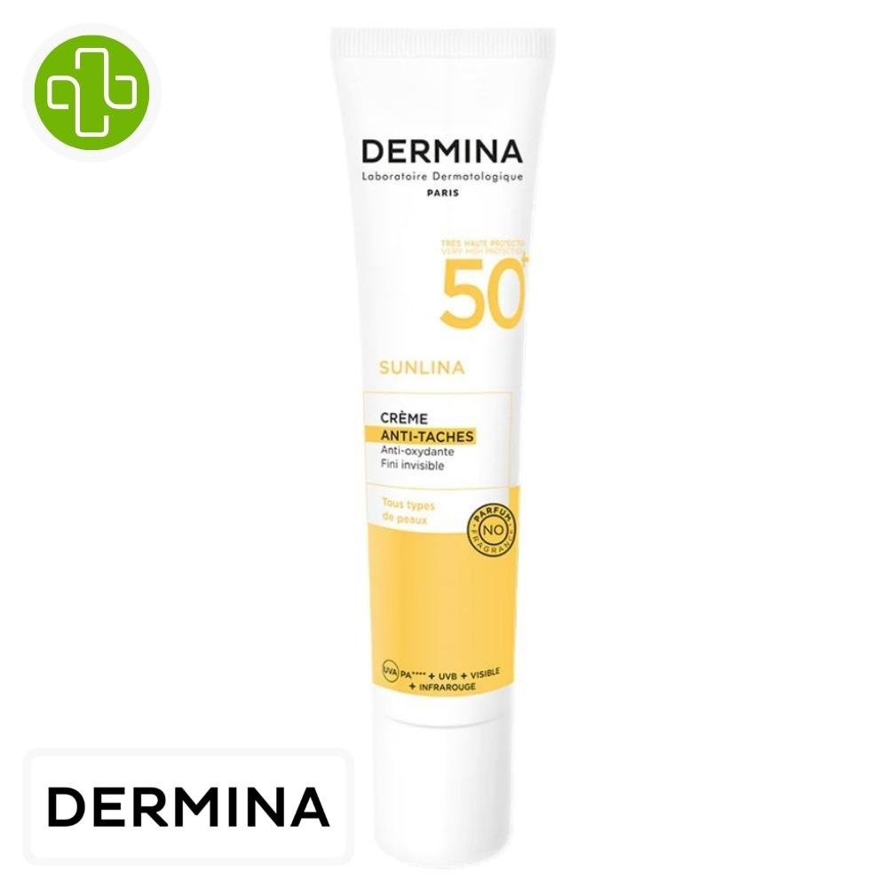 DERMINA Sunlina Crème Anti-Taches SPF50+ 40ml