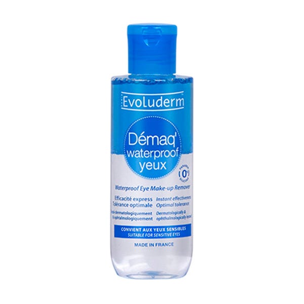 EVOLUDERM Démaquillant Waterproof Yeux 150ml