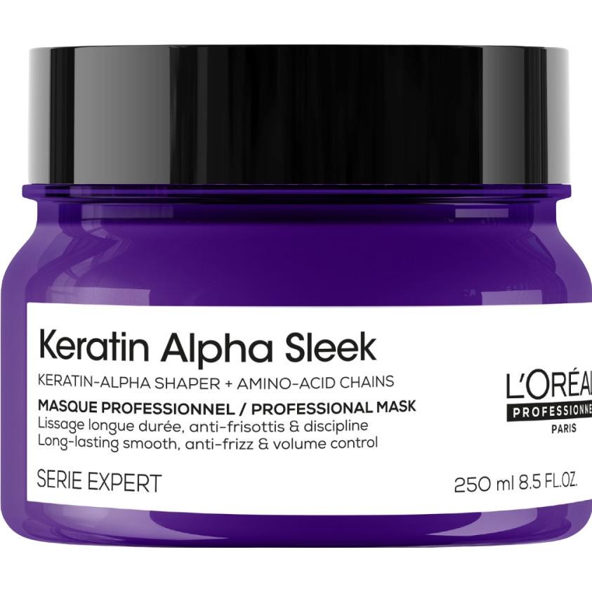 L'OREAL PROFESSIONNEL KERATIN ALPHA SLEEK MASQUE 250ML