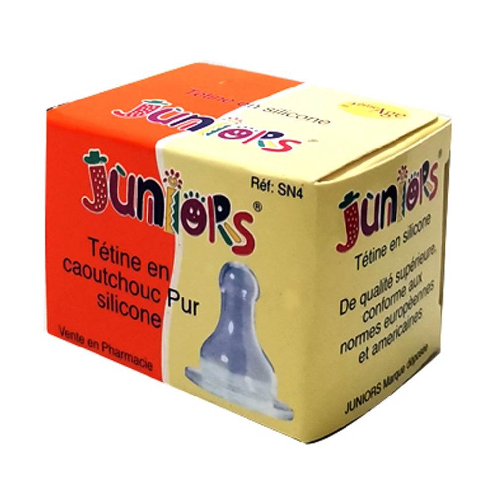 Juniors Tetine Simple En Silicone 1 Age