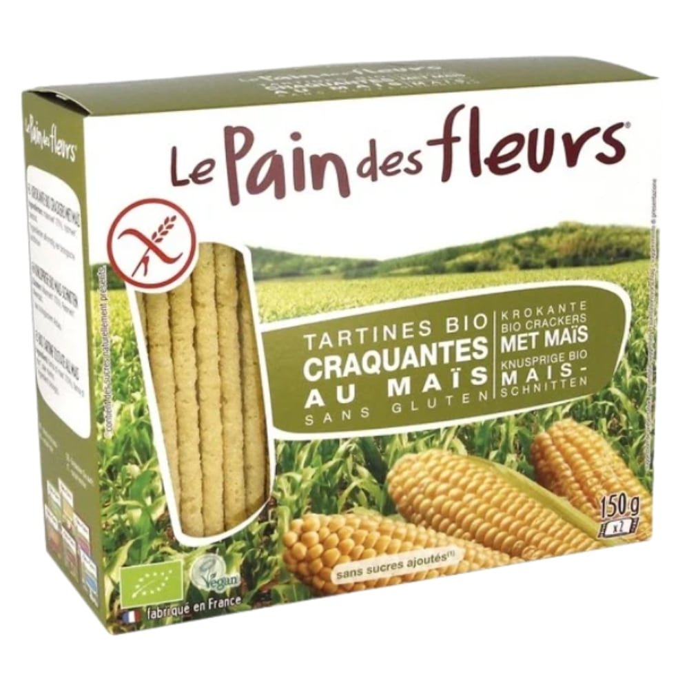 LE PAIN DES FLEURS – Tartine Craquente Mais Riz – 150g