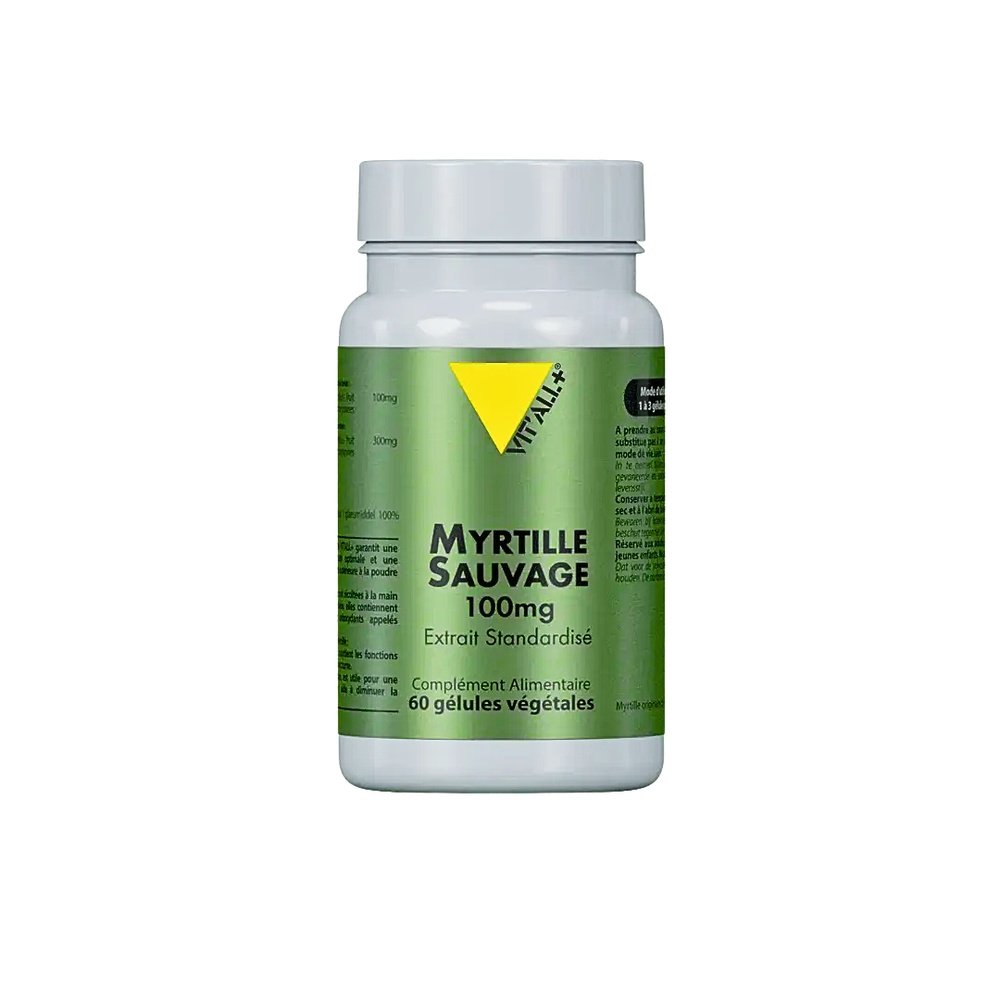VITALL+ – Myrtille Sauvage – 60gelules