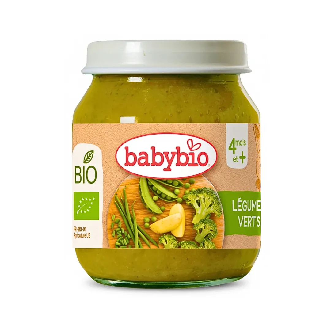 BABYBIO Petit Pot Légumes Verts 130g
