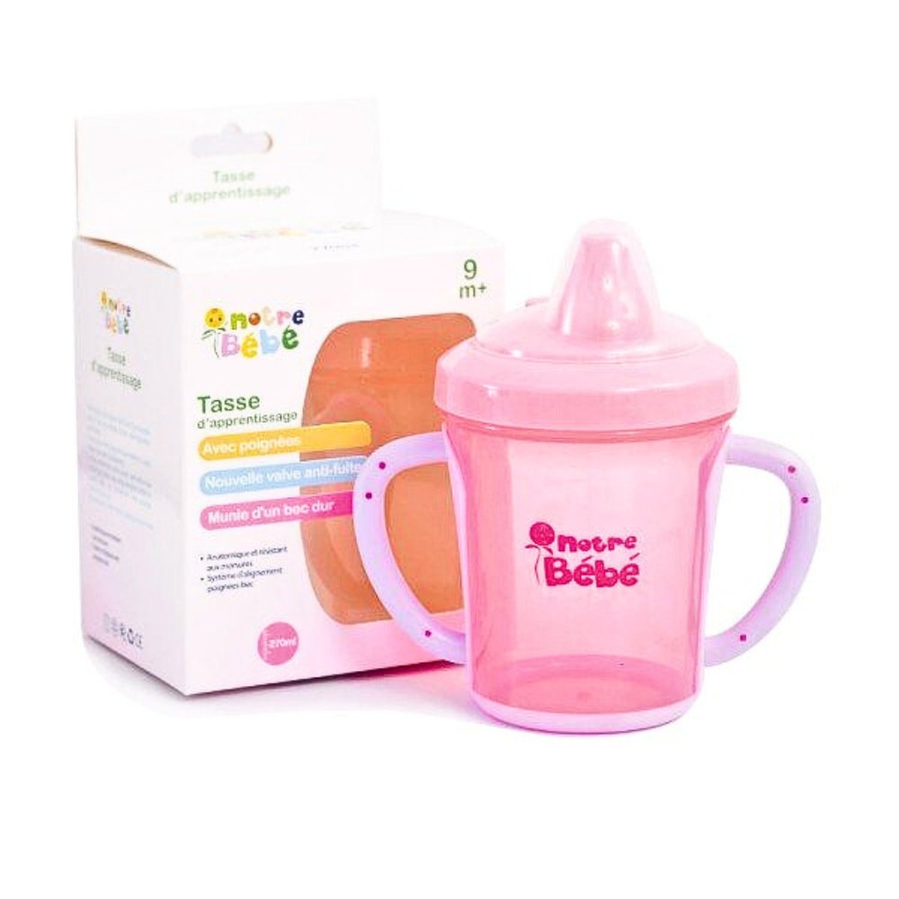NOTRE BEBE – Tasse D?apprentissage Bec Dur +9m – 270ml