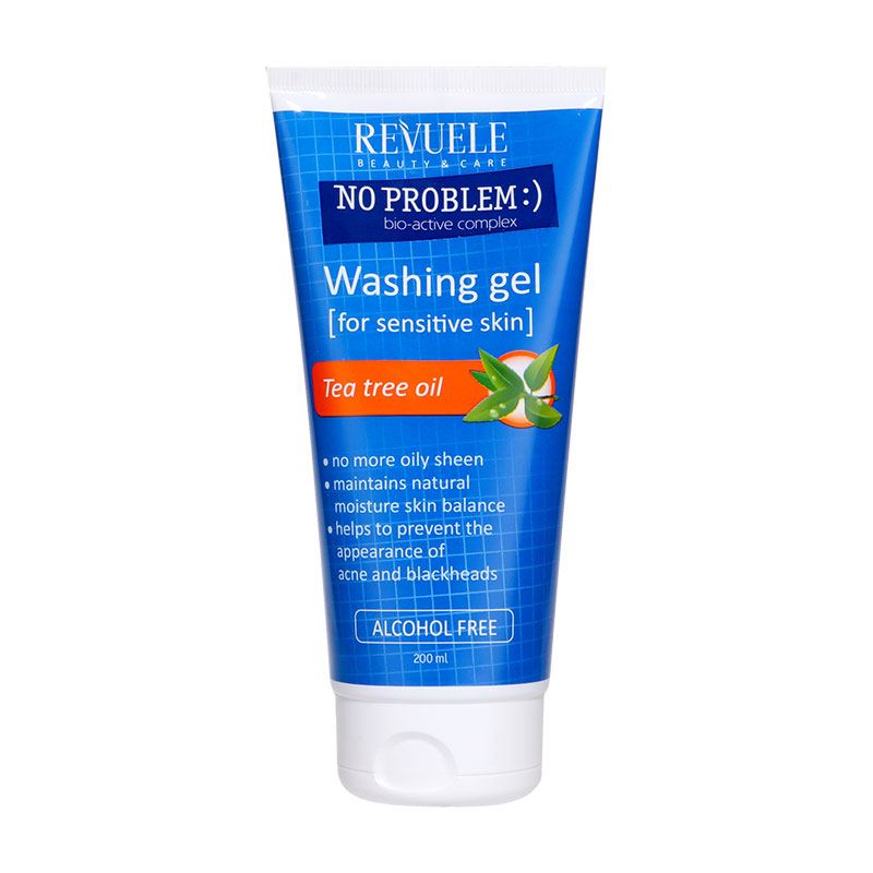 REVUELE NO PROBLEM GEL NETTOYANT VISAGE ARBRE A THE 200 ML