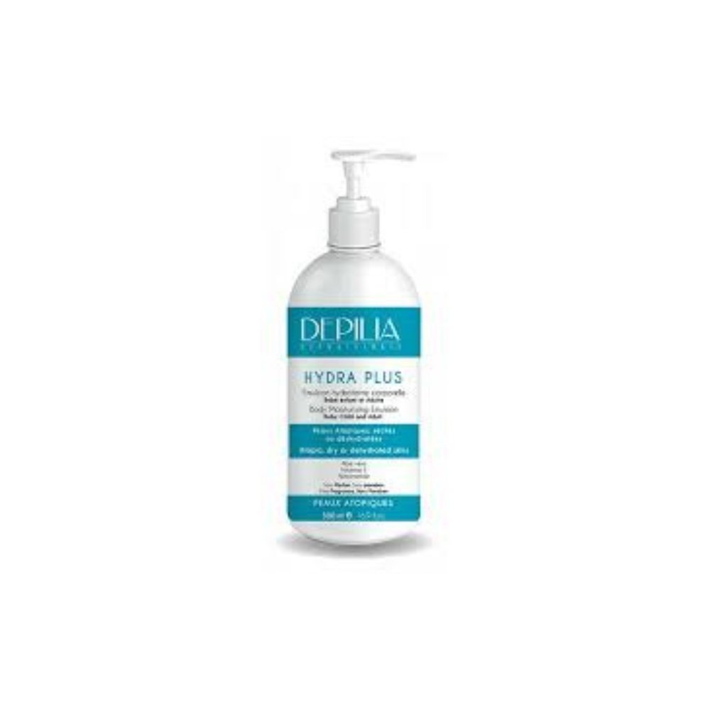 Depilia Émulsion Hydratante Corporelle Plus Lait 500 ml
