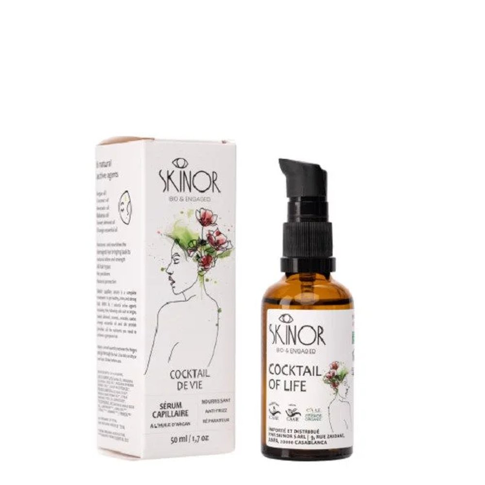 SKINOR – Serum Capillaire a L'huile D'argan – 50ml