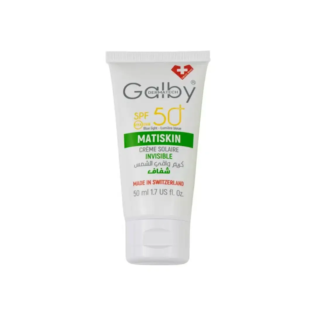 GALBY DERMATECH – Matiskin Creme Solaire Invisible SPF50+ – 50ml
