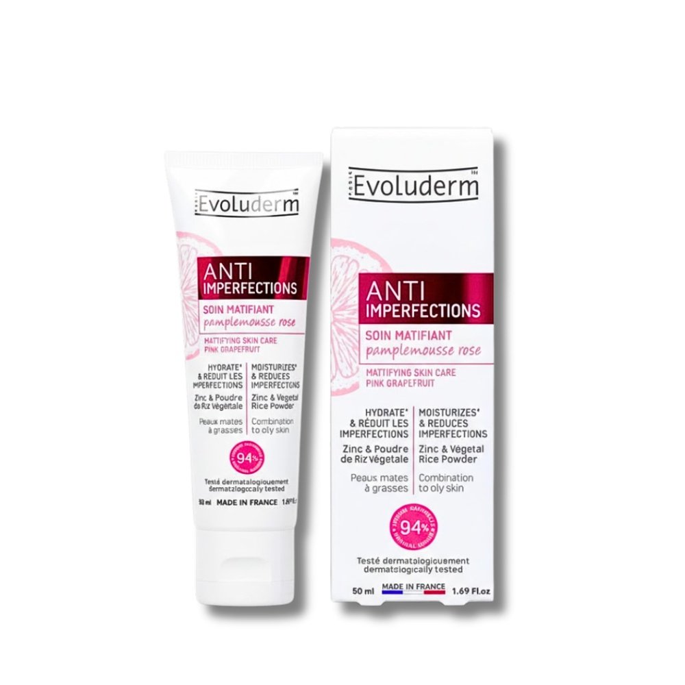 EVOLUDERM – Anti-Imperfections Soin Matifiant – 50ml